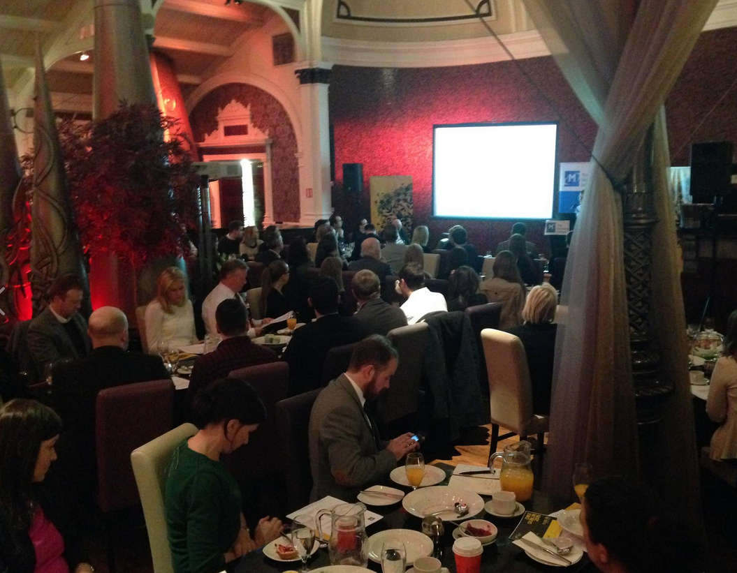 MII Marketing Breakfast of 2015 at the Conference and Events Venue at the Mansion House